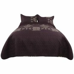 Wholesale 🎉 3 Pcs Bedspread Luxury Floral Pattern with 2 Pillow Shams - PiccoCasa 💯