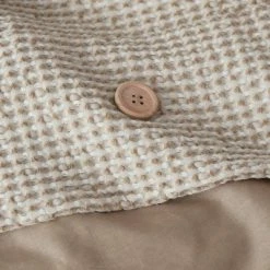 Flash Sale 😍 Clean Spaces Elena Rayon from Bamboo Blend Waffle Weave Duvet Cover Set Taupe 🌟 -Bedding Sets & Collections Sales Shop unnamed file 9421