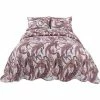 Cheapest 🎉 3 Pieces Floral Pattern Polyester Quilt Bedspread Sets Coverlet Bed Sets - PiccoCasa 🌟