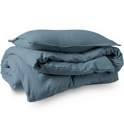 Best Sale π Sandwashed Microfiber Duvet Cover and Sham Set by Bare Home π 1 Best Sale π Sandwashed Microfiber Duvet Cover and Sham Set by Bare Home π