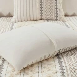 Flash Sale ⌛ Ink+Ivy Imani Cotton Duvet Cover Set Gray 🎁 -Bedding Sets & Collections Sales Shop unnamed file 9494