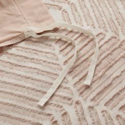 Promo 🔥 Ink+Ivy 3pc Ellipse Cotton Jacquard Duvet Cover Set Navy ✔️ -Bedding Sets & Collections Sales Shop unnamed file 9541