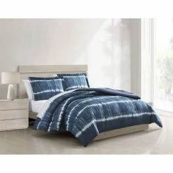 Deals 💯 Suma Tie Dye Comforter & Sheets Set Navy - Homekind 🧨
