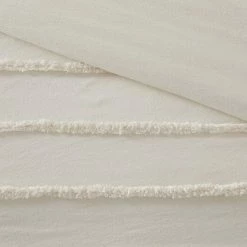 Outlet ✔️ Urban Habitat 3pc Ronan Cotton Chenille Duvet Cover Set Ivory 💯 -Bedding Sets & Collections Sales Shop unnamed file 9588