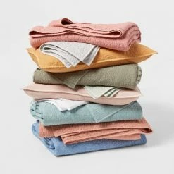 Outlet ⌛ Garment Washed Paisley Stitch Quilt Bedding Collection - Threshold™ 🔥