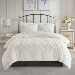 Cheapest 👍 Madison Park Eugenia Tufted Chenille Duvet Cover Set Taupe 😍 -Bedding Sets & Collections Sales Shop unnamed file 9614