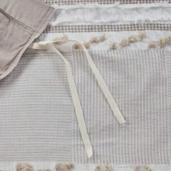 New 🔔 Ink+Ivy Lennon Organic Cotton Jacquard Duvet Cover Set Taupe ✨ -Bedding Sets & Collections Sales Shop unnamed file 9633