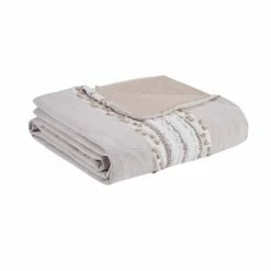 New 🔔 Ink+Ivy Lennon Organic Cotton Jacquard Duvet Cover Set Taupe ✨ -Bedding Sets & Collections Sales Shop unnamed file 9635