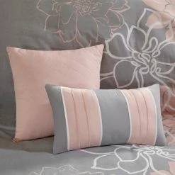 Flash Sale 🔔 Madison Park Jane Floral Duvet Cover Set 6pc Gray/blush 🔥 -Bedding Sets & Collections Sales Shop unnamed file 9640