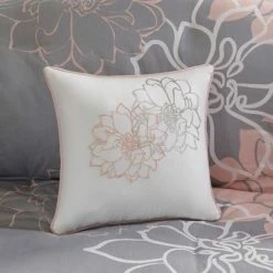 Flash Sale 🔔 Madison Park Jane Floral Duvet Cover Set 6pc Gray/blush 🔥 -Bedding Sets & Collections Sales Shop unnamed file 9641