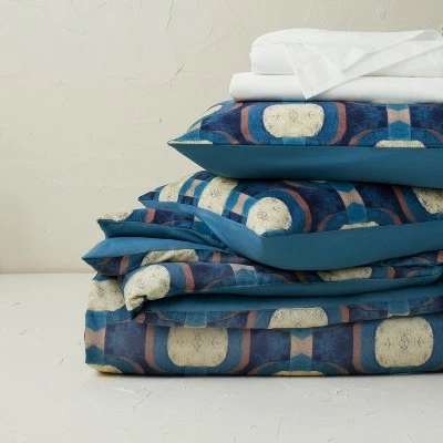 Best deal 🔥 Opalhouse Designed With Jungalow Zanobi Bed in a Bag Comforter & Sheets Set Chain Print - Opalhouse™ designed with Jungalow™ Indigo 😍 1 Best deal 🔥 Opalhouse Designed With Jungalow Zanobi Bed in a Bag Comforter & Sheets Set Chain Print - Opalhouse™ designed with Jungalow™ Indigo 😍
