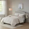 Cheap 🔔 Madison Park 3pc Sophie Cotton Duvet Cover Set Light Taupe 🛒