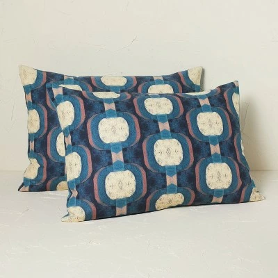 Best deal 🔥 Opalhouse Designed With Jungalow Zanobi Bed in a Bag Comforter & Sheets Set Chain Print - Opalhouse™ designed with Jungalow™ Indigo 😍 4 Best deal 🔥 Opalhouse Designed With Jungalow Zanobi Bed in a Bag Comforter & Sheets Set Chain Print - Opalhouse™ designed with Jungalow™ Indigo 😍 - Image 4