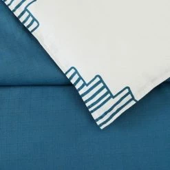 Cheapest 🔥 Jungalow By Justina Blakeney All Dance Duvet Cover & Sham Set - Justina Blakeney for Makers Collective Teal Blue/cream 🛒 -Bedding Sets & Collections Sales Shop unnamed file 9690
