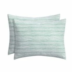 Buy ❤️ Stripe Decorative Reversible Comforter Set - Room Essentials™ Light Green 💯 -Bedding Sets & Collections Sales Shop unnamed file 972
