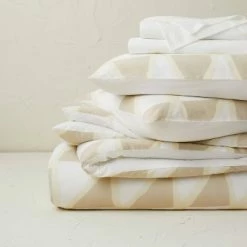 Promo 🤩 Opalhouse Designed With Jungalow Solano Bed in a Bag Comforter & Sheets Set Geometric Print - Opalhouse™ designed with Jungalow™ Off-white 🧨