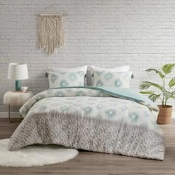Brand new 🛒 Madison Park Chloe Cotton Duvet Cover Set Aqua 🛒 -Bedding Sets & Collections Sales Shop unnamed file 9817