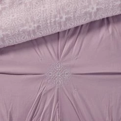 Deals 😀 Madison Park King/California King 4pc Alicia Embroidered Cotton Reversible Duvet Cover Set Lavender ✨ -Bedding Sets & Collections Sales Shop unnamed file 9839