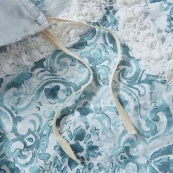 New 🔥 Madison Park 3pc Isadora Cotton Duvet Cover Set Teal ❤️ -Bedding Sets & Collections Sales Shop unnamed file 9869