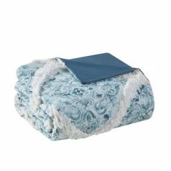 New 🔥 Madison Park 3pc Isadora Cotton Duvet Cover Set Teal ❤️ -Bedding Sets & Collections Sales Shop unnamed file 9870