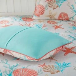 Best Sale 🛒 Madison Park Ocean View Duvet Cover Set Coral - 6pc 🔔 -Bedding Sets & Collections Sales Shop unnamed file 9883