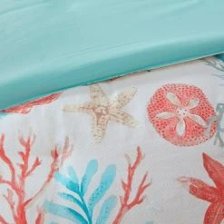 Best Sale 🛒 Madison Park Ocean View Duvet Cover Set Coral - 6pc 🔔 -Bedding Sets & Collections Sales Shop unnamed file 9885