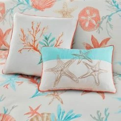 Best Sale 🛒 Madison Park Ocean View Duvet Cover Set Coral - 6pc 🔔 -Bedding Sets & Collections Sales Shop unnamed file 9889