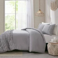 Budget 👏 Madison Park Sophia Cotton Duvet Cover Set White 🛒 -Bedding Sets & Collections Sales Shop unnamed file 9905