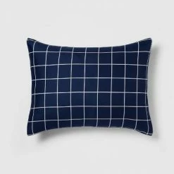 Cheap 🛒 Grid Printed Microfiber Comforter & Sheets Set - Room Essentials™ Navy 🎁 -Bedding Sets & Collections Sales Shop unnamed file 993