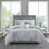 Best reviews of 👍 Madison Park Karlene Cotton Sateen Duvet Cover Set Gray 🛒