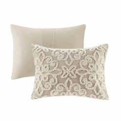 New 🔔 Madison Park Amber Tufted Cotton Chenille Duvet Cover Set White ✨ -Bedding Sets & Collections Sales Shop unnamed file 9991